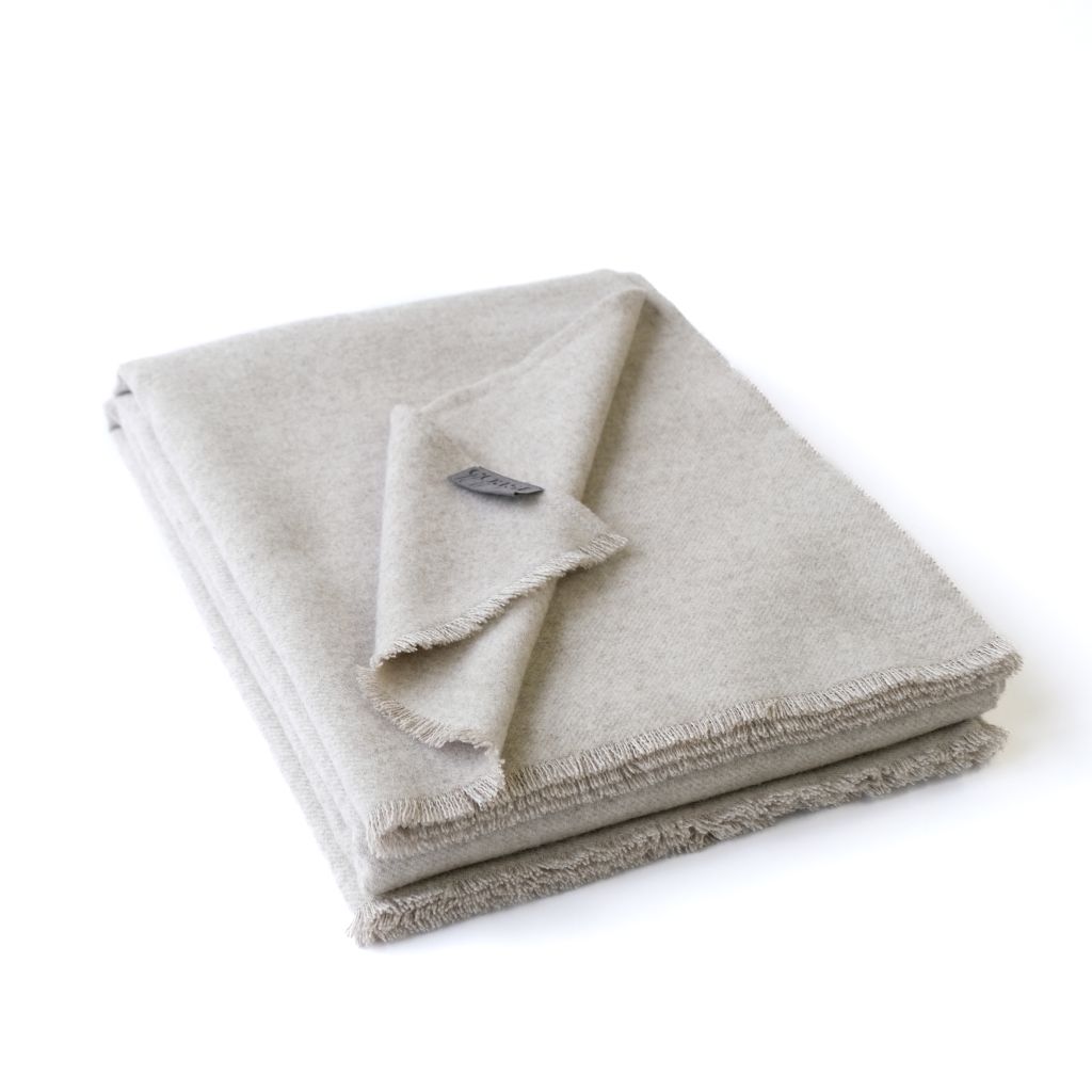 Schurwolldecke EasyGreyRock